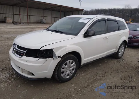 2015 Dodge Journey American Value Pkg from USA, damaged, VIN 3C4PDCAB4FT746970